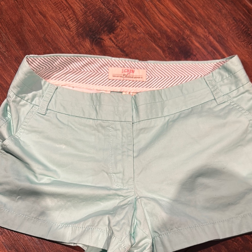 J. Crew Women's Mint Green Shorts